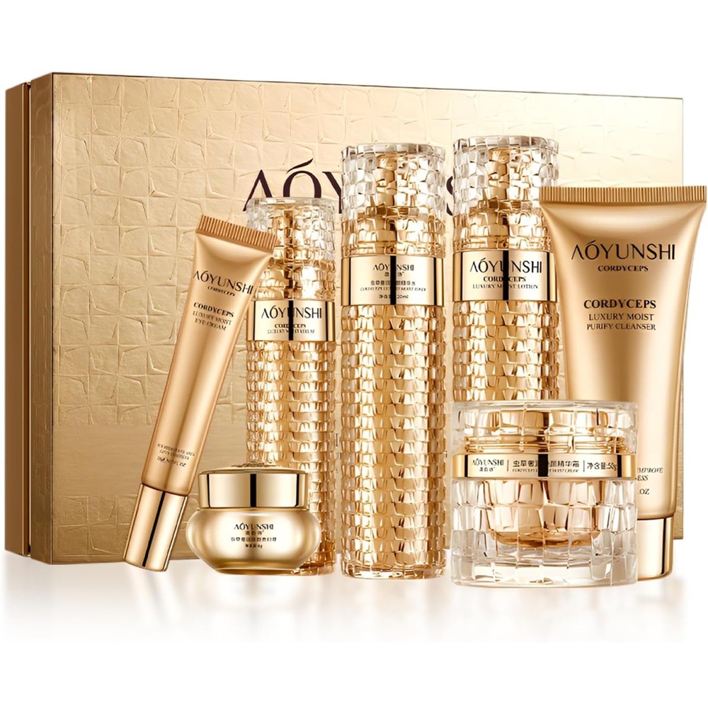 Korean Skincare Cleanser and Exfoliant Set